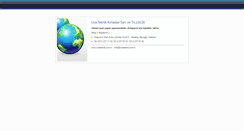 Desktop Screenshot of livateknik.com.tr